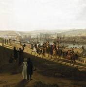 Napoléon Ier visite le camp de Boulogne, juillet 1804 (Jean-François Hue) - Muzeo.com