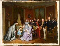 Napoléon III et L'Impératrice Eugénie (Claudius Jacquand) - Muzeo.com