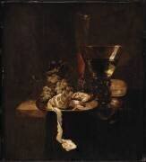 Nature morte au citron pelé et au verre, dit autrefois Reliefs d'un déjeuner (Abraham van Beyeren) - Muzeo.com
