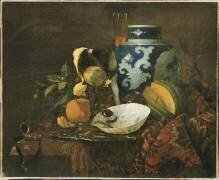 Nature morte au vase de Chine (Willem Kalf) - Muzeo.com