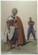 Officier français et officier indigène de spahis (Charles-Edouard...) - Muzeo.com