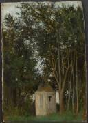 Pavillon dans les jardins de la Villa Medicis (Jean-Jacques Henner) - Muzeo.com