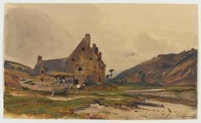 Paysage : rivière de Saint-Brieuc (Eugène Isabey) - Muzeo.com