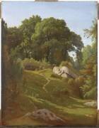 Paysage de Fontainebleau (Théodore Caruelle d'Aligny) - Muzeo.com