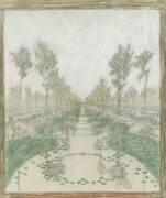 Peupliers et arbres en fleurs (Charles-Marie Dulac) - Muzeo.com