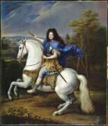 Philippe de France vêtu à la romaine et dirigeant une charge de cavalerie (Pierre Mignard) - Muzeo.com