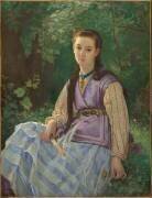 Portrait de Christine de Gobineau (1857-1944) (Germann-August von Bohn) - Muzeo.com