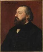 Portrait de Gambetta (avocat et homme politique, 1838-1882) (Alphonse Legros) - Muzeo.com