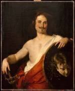 Portrait de Giovan Donato Corregio en Persée (Bernardo Strozzi) - Muzeo.com