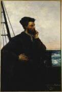 Portrait de Jacques Cartier (Auguste-Charles Lemoine) - Muzeo.com