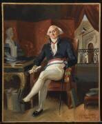Portrait de Jean-Joseph Rousseau, maire du 3e arrondissement de Paris (1748-1837) (Olympe Spiers) - Muzeo.com