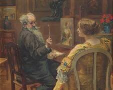 Portrait de J.J. Weerts (Charles Paul Renouard) - Muzeo.com