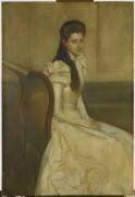 Portrait de Mademoiselle L... (Antonio de La Gandara) - Muzeo.com