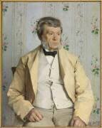 Portrait de Pierre Mathey (1804-1887), son père (Paul Mathey) - Muzeo.com