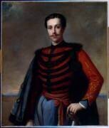 Portrait de Pierre-Alfred de Pommayrac, sous- lieutenant au 1° régiment de spahis (Pierre Paul Emmanuel de...) - Muzeo.com