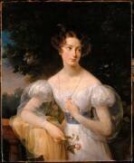 Portrait d'Hortense Baller, future Mme Jacob-Desmalter (Hortense Haudebourt-Lescot) - Muzeo.com