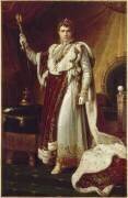 Portrait en pied de Napoléon Ier, empereur des Français, en costume du sacre (François Gérard) - Muzeo.com