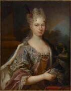 Princesse ou duchesse de France non identifiée de la fin du règne de Louis XIV (anonyme) - Muzeo.com