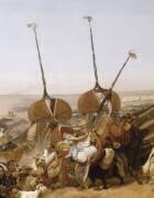 Prise de la Smala d'Abd-el-Kader par le duc d'Aumale à Taguin, le 16 mai 1843 (Horace Vernet) - Muzeo.com