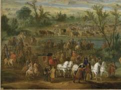 Prise de la ville d'Aire en Artois par le maréchal d'Humières, le 31 juillet 1676 (Adam Frans van der Meulen) - Muzeo.com