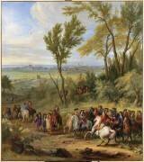 Prise de Leewe en Brabant par Louis XIV, 4 mai 1678 (Adam Frans van der Meulen) - Muzeo.com