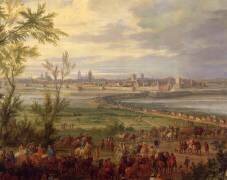 Prise d'Ypres par Louis XIV, 19 mars 1678 (Adam Frans van der Meulen) - Muzeo.com