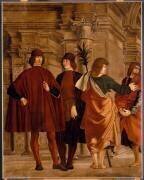 Quatre personnages (Ercole de Roberti) - Muzeo.com
