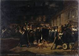 Ralliement de la Garde nationale lors du coup d'état du 2 décembre 1851 (Pierre-Eugène Lacoste) - Muzeo.com