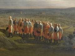 Reddition d'Ulm, 20 octobre 1805, Napoléon Ier recevant la capitulation du général Mack (détail) (René Théodore Berthon) - Muzeo.com