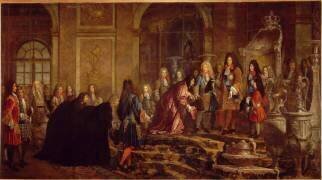 Réparation faite à Louis XIV par le doge de Gênes (Claude Guy Hallé) - Muzeo.com