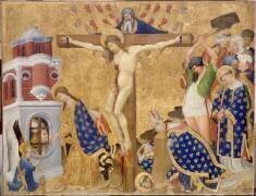 Retable de Saint-Denis (terminé en 1416) pour l'église de la Chartreuse de Champmol (Henri Bellechose) - Muzeo.com