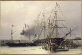 Retour des cendres de l'empereur Napoléon Ier en 1840 (Antoine Léon Morel-Fatio) - Muzeo.com