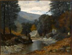 Rivière de Cristinacce en octobre (Alfred de La Rocca) - Muzeo.com