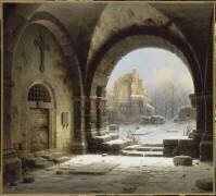 Ruines de l'abbaye médiévale de Heisterbach (Rhénanie) (Wilhelm Steuerwaldt) - Muzeo.com