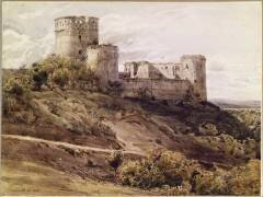 Ruines du château de Coucy (Antoine Alphonse Montfort) - Muzeo.com