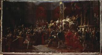 Sacre de Charles X, à Reims, 29 mai 1825 (François Gérard) - Muzeo.com