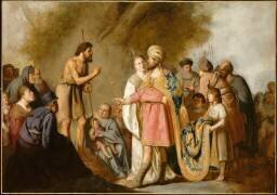 Saint Jean-Baptiste prêchant devant Hérode (Pieter Fransz de Grebber) - Muzeo.com