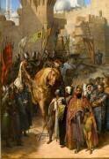 Saint-Jean d'Acre remise à Philippe-Auguste et à Richard Coeur-de-Lion, le 13 juillet 1191 (détail) (Merry-Joseph Blondel) - Muzeo.com