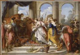 Salomon reçu par la reine de Saba (Nicolas Vleughels) - Muzeo.com