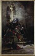 Scène de combat dans une église (Alphonse de Neuville) - Muzeo.com