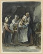 Scène de famille (Nicolas-Toussaint Charlet) - Muzeo.com