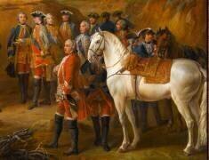 Siège de Tournai et de ses citadelles, 14 mai 1745 (détail) (Pierre Lenfant) - Muzeo.com