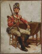 Sous-officier de l'armée anglaise (Emile Edwin Ganz) - Muzeo.com
