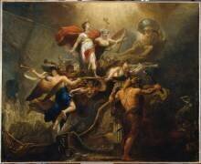Tableau allégorique du 18 brumaire an VIII ou La France sauvée (Antoine-François Callet) - Muzeo.com