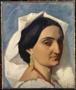 Tête d'italienne (Gustave Boulanger) - Muzeo.com