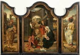 Triptyque de l'Adoration des mages (Maître de 1518) - Muzeo.com