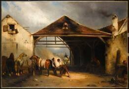 Une forge (François Emile de Lansac) - Muzeo.com