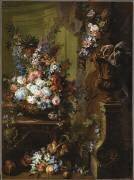Vase d'or, fleurs et fruits (Jean-Baptiste Belin de...) - Muzeo.com