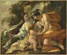 Vénus, Mercure et l'Amour (Nicolas Chaperon) - Muzeo.com