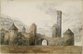 Vieilles murailles (Henri Joseph van Blarenberghe) - Muzeo.com